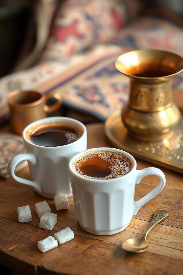 brew froth pour enjoy