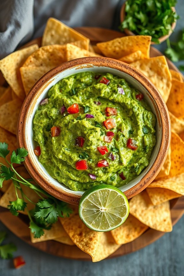 cilantro infused guacamole recipe