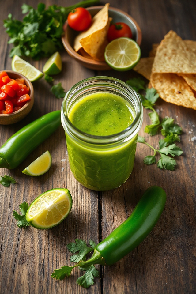 cilantro jalapeno hot sauce