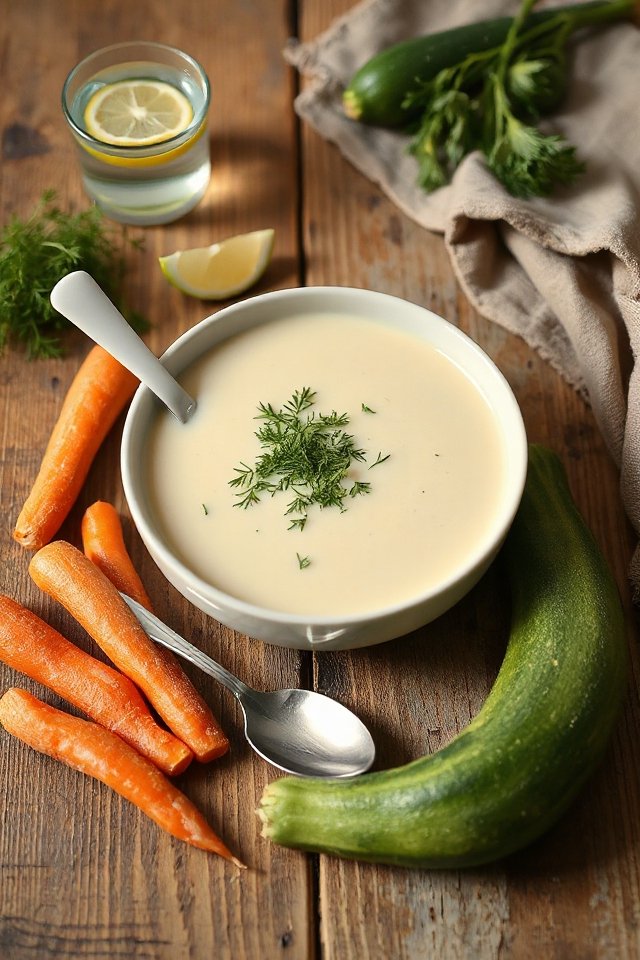 creamy cauliflower soup recipe