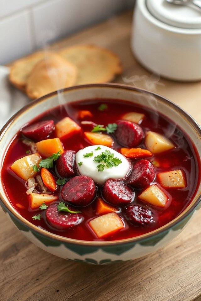 culinary adventure in borsch
