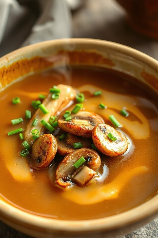 delightful japanese onion soup