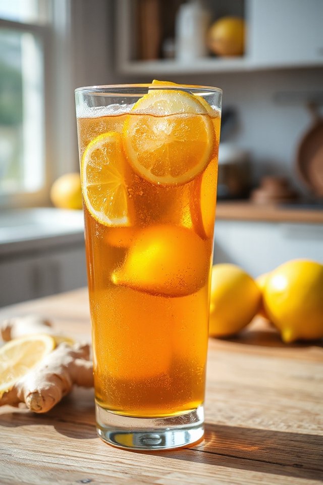 ginger iced tea recipe