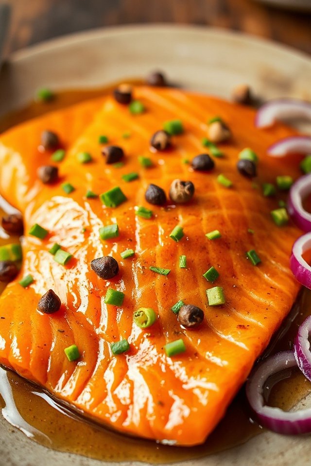 ginger infused smoked salmon recipe