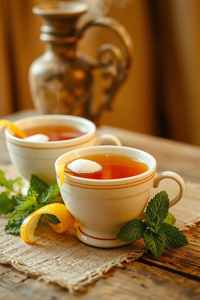 ginger tea brewing process