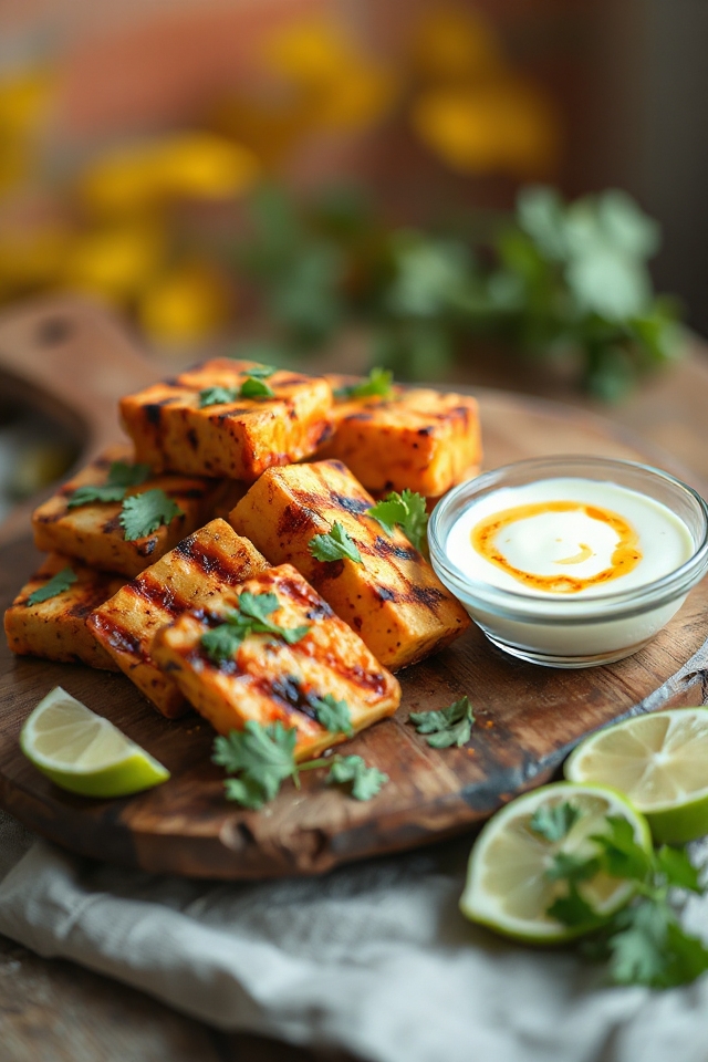 grill flavorful spiced tofu