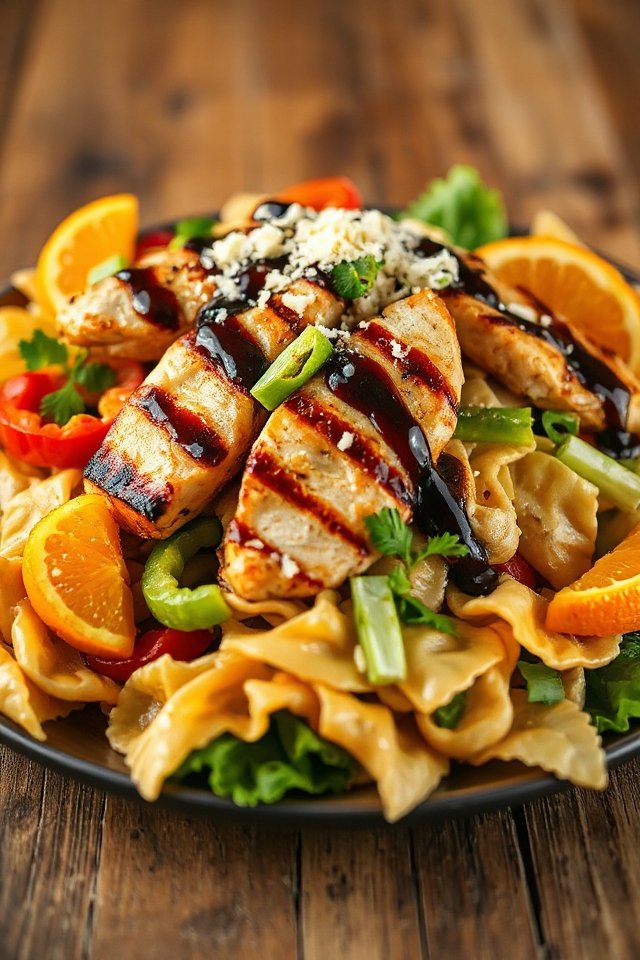 grilled chicken pasta salad