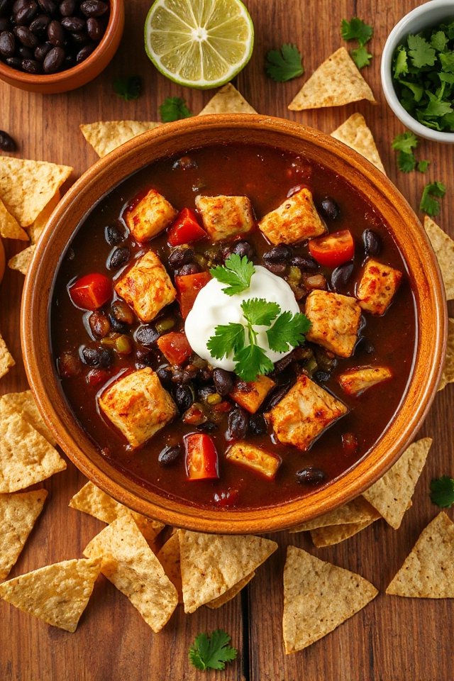 hearty black bean soup