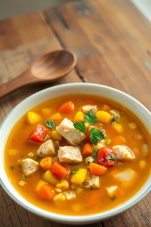 hearty chicken vegetable soup