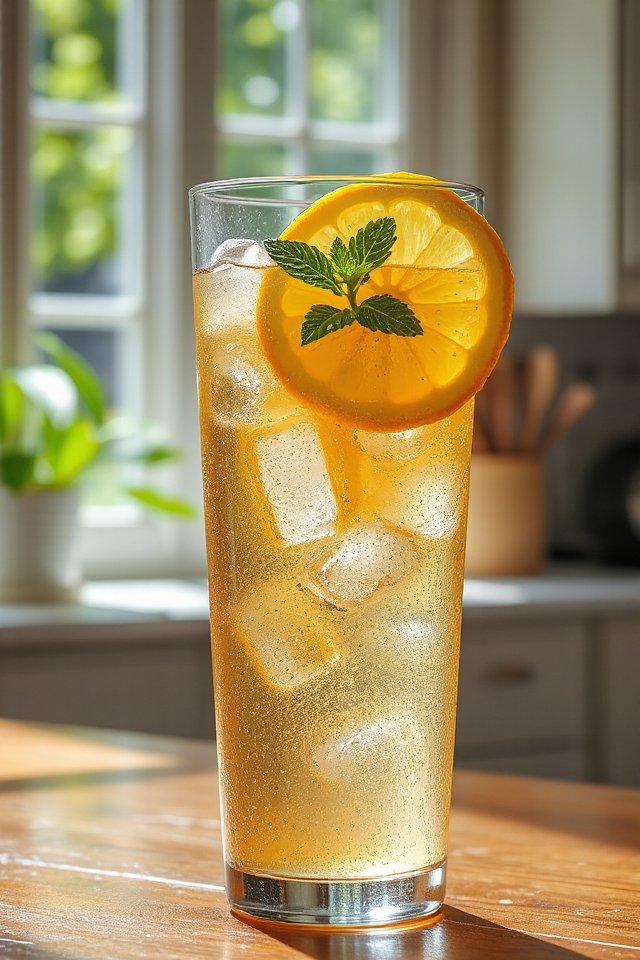 invigorating lemon iced tea
