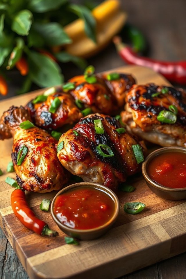 jerk chicken marinated overnight