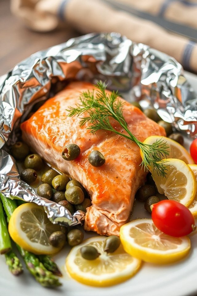 lemon dill baked salmon recipe