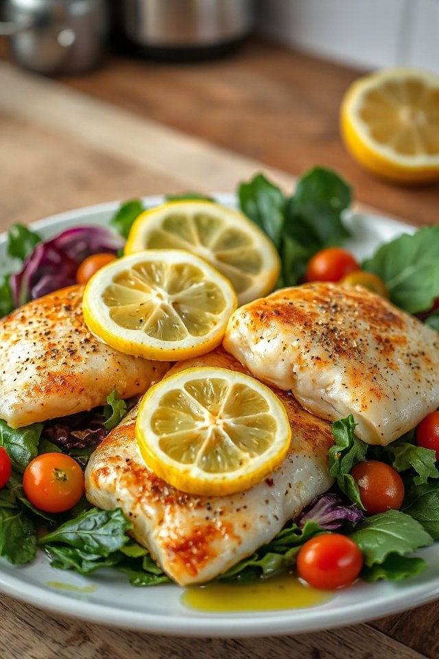 lemon tilapia cooking instructions