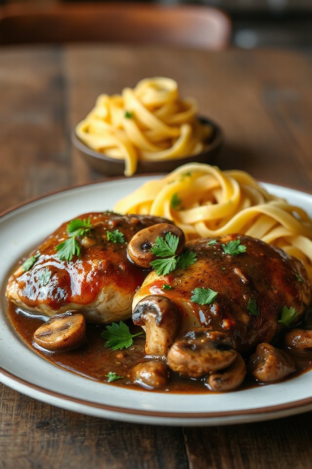 mushroom marsala chicken recipe