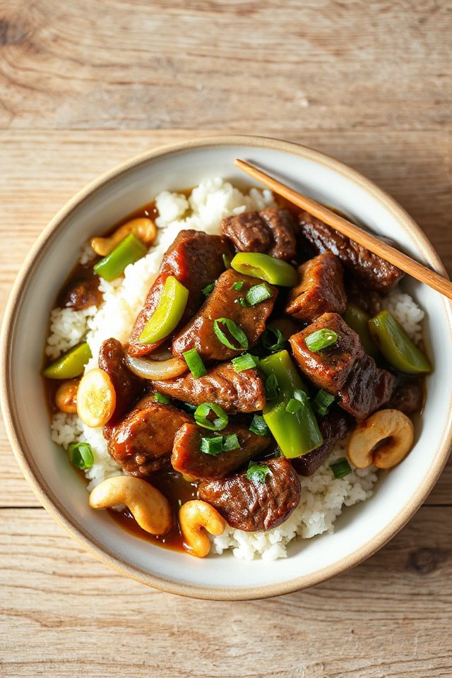 pepper steak with water chestnuts