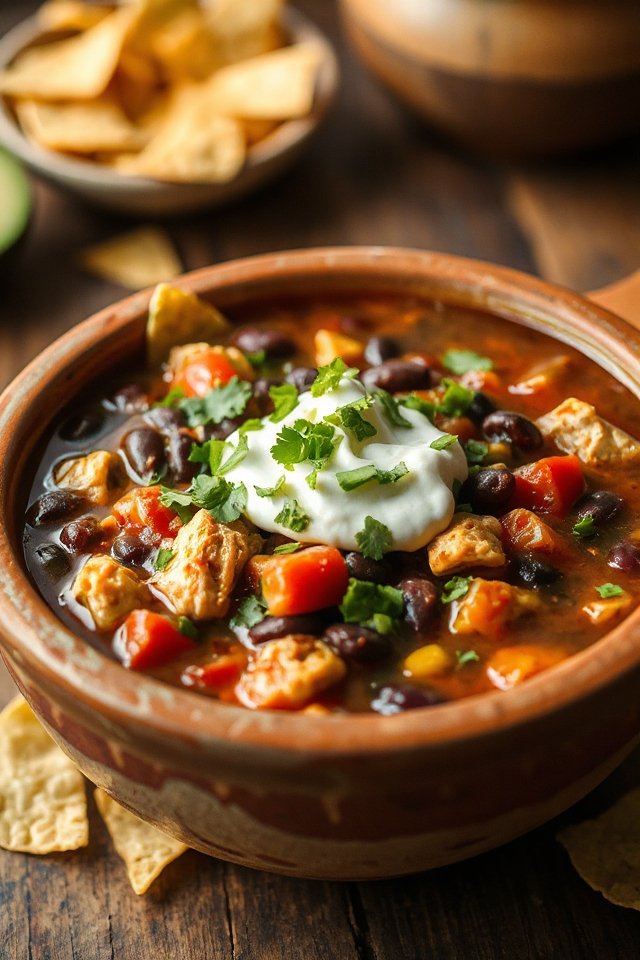 slow cooker chicken soup