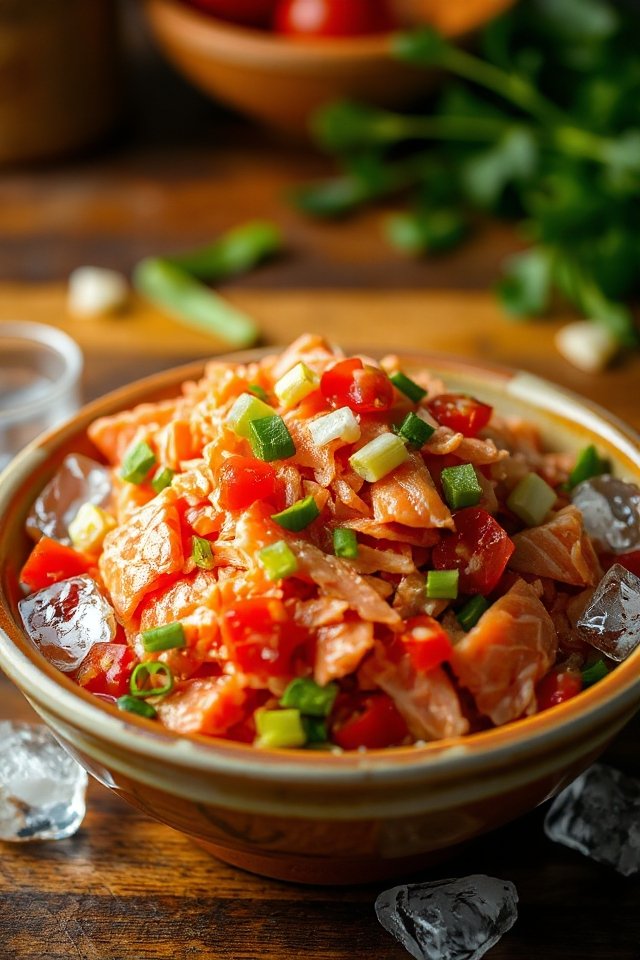 soak shred mix chill