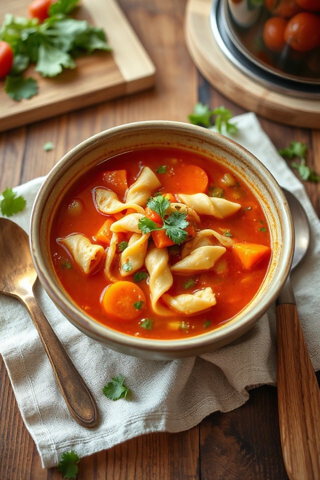 spicy chicken soup recipe