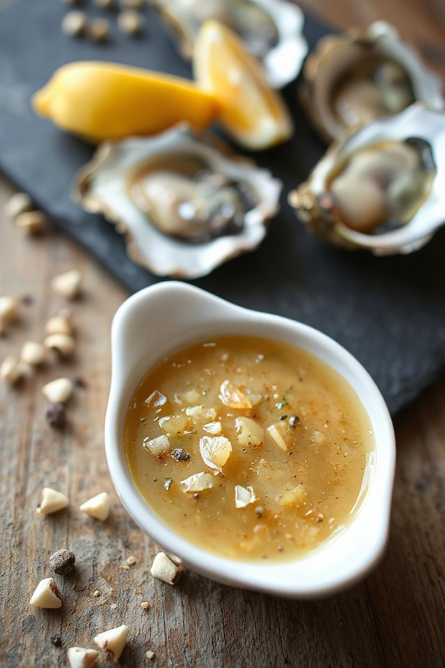 sweet shallot mignonette sauce recipe