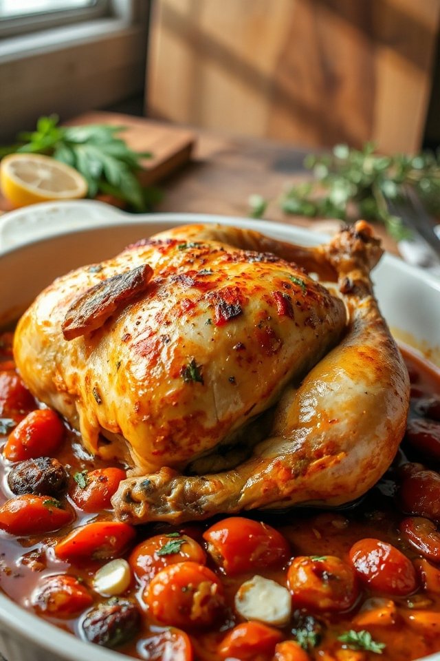 zesty baked greek chicken