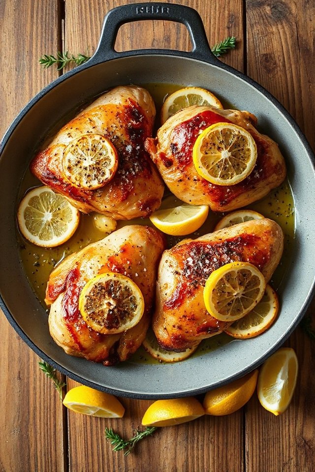 zesty chicken with garlic