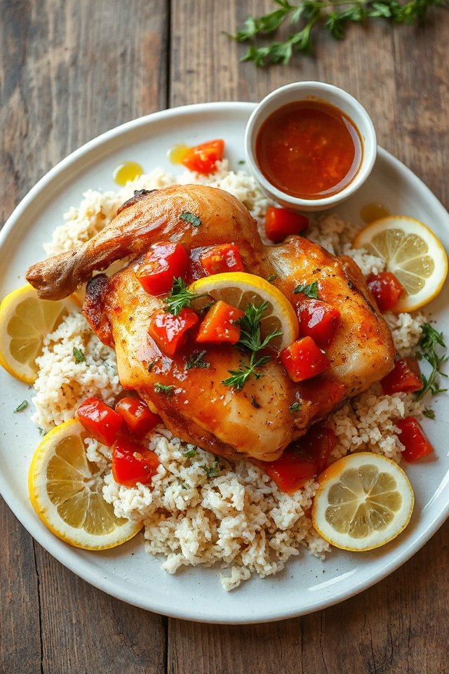zesty greek chicken dish