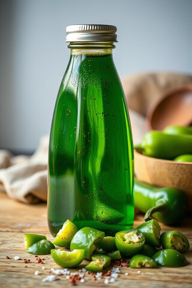 zesty jalapeno pepper vinegar