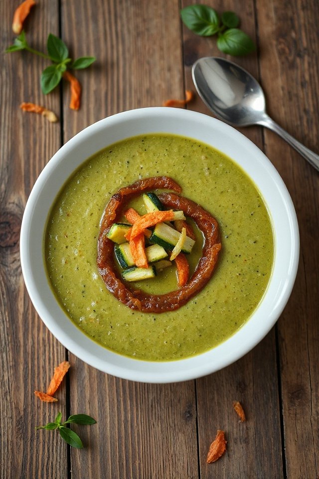 zucchini soup with onions