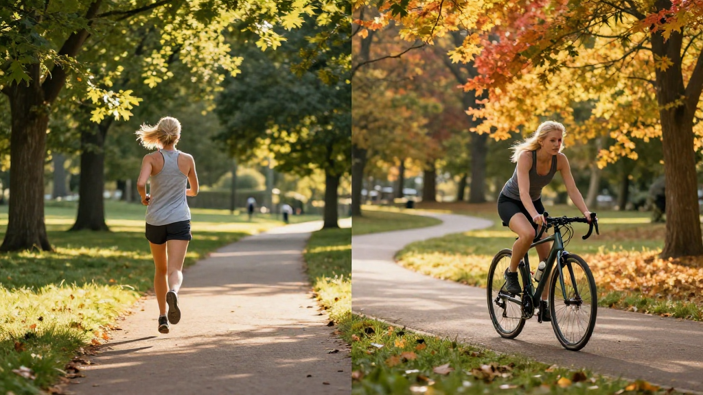 Does Running or Cycling Burn More Fat